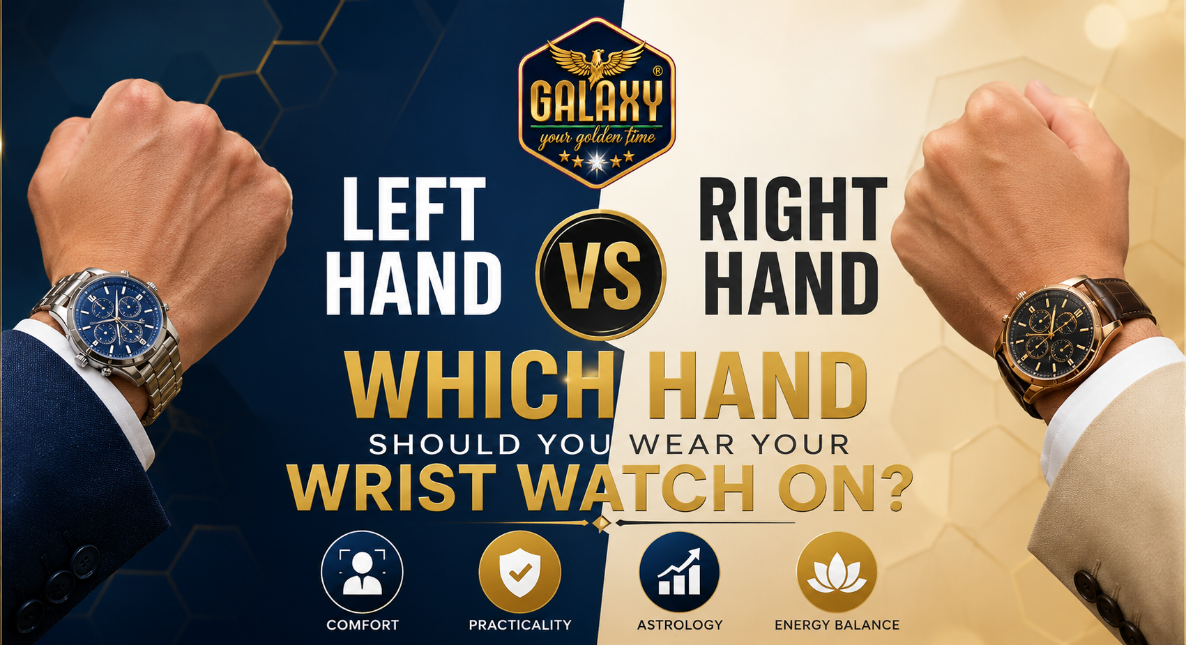 Right Hand vs Left Hand – Which Hand Should You Wear Your Wrist Watch On