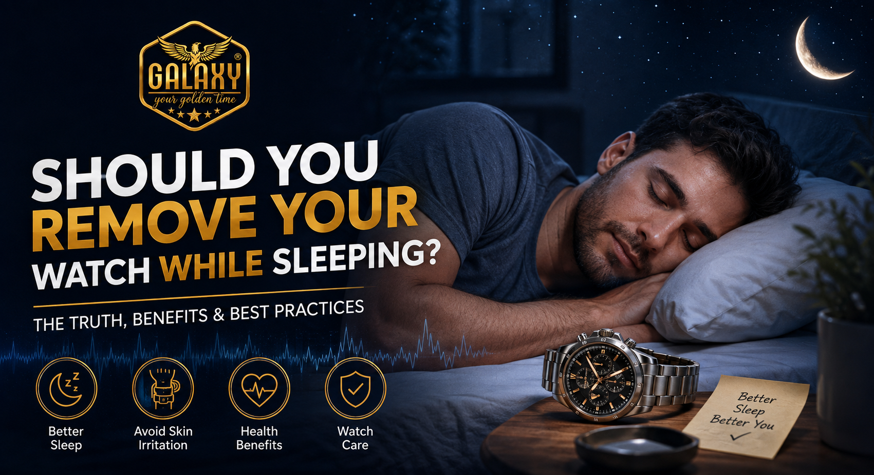 Should You Remove Your Watch While Sleeping