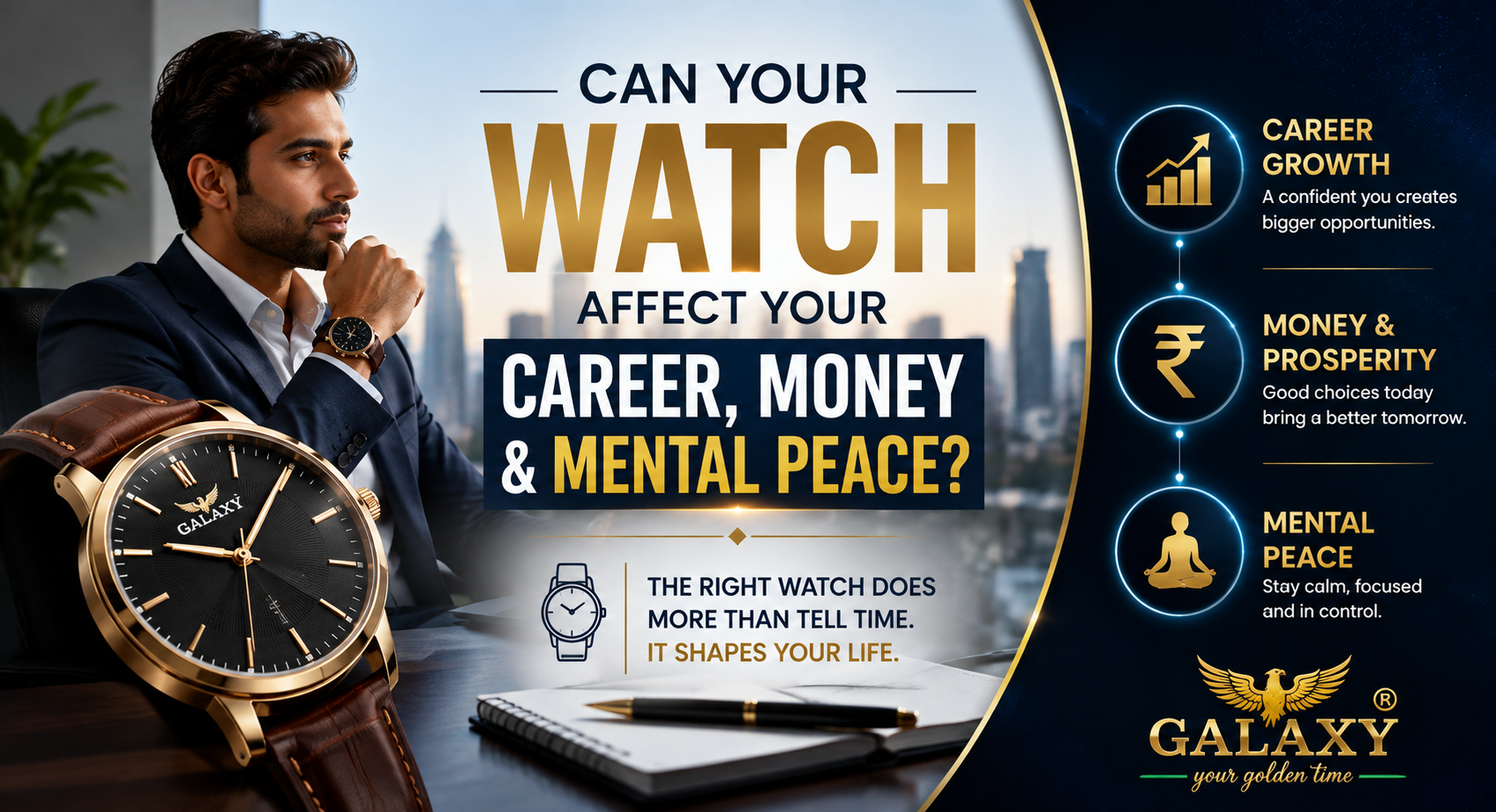 How Dose Your Wrist Watch Affects Career, Money & Mental Peace?
