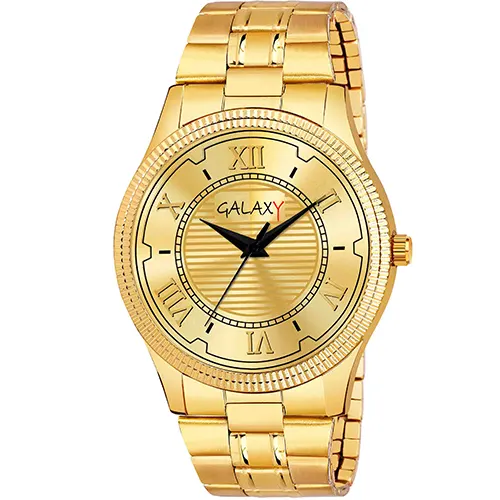 Gold Roman Numeral Watch