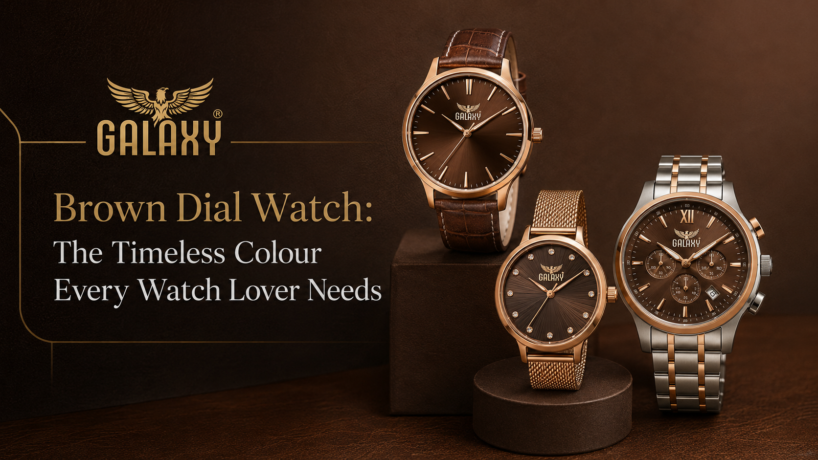 Brown Dial Watch: The Timeless Colour Every Watch Lover Needs