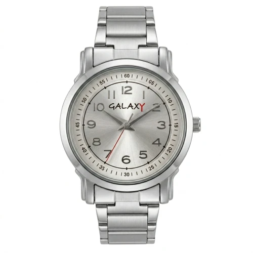 galaxy blando women analog silver watch