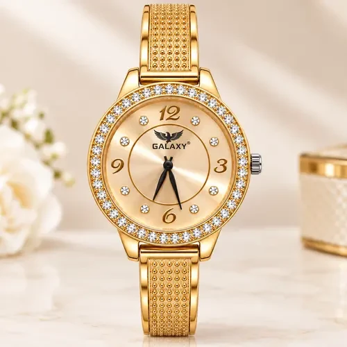 Galaxy Pristine Collection Rose Gold Women Watch